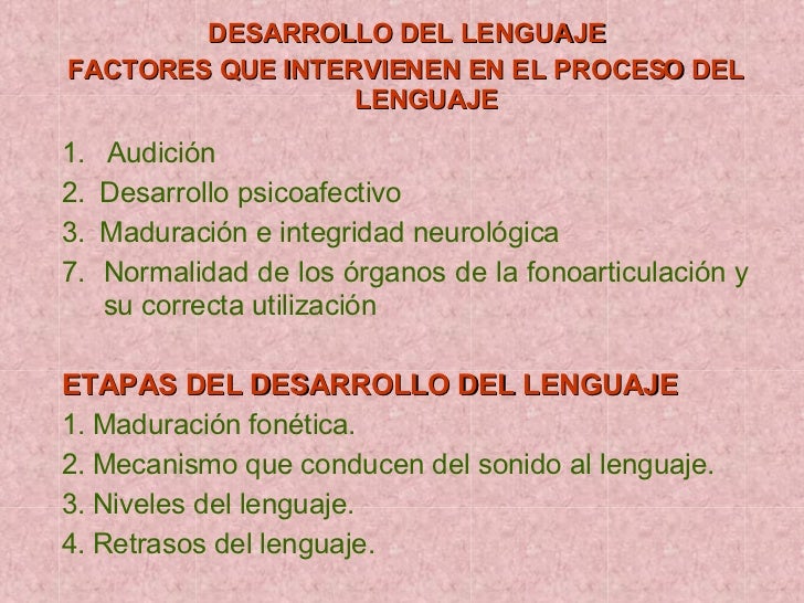Desarrollo Infantil