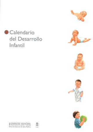 Calendario del desarrollo infantil