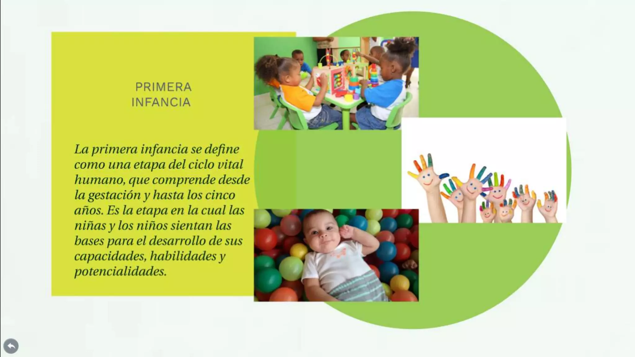 Desarrollo integral de la primera infancia | PPTX