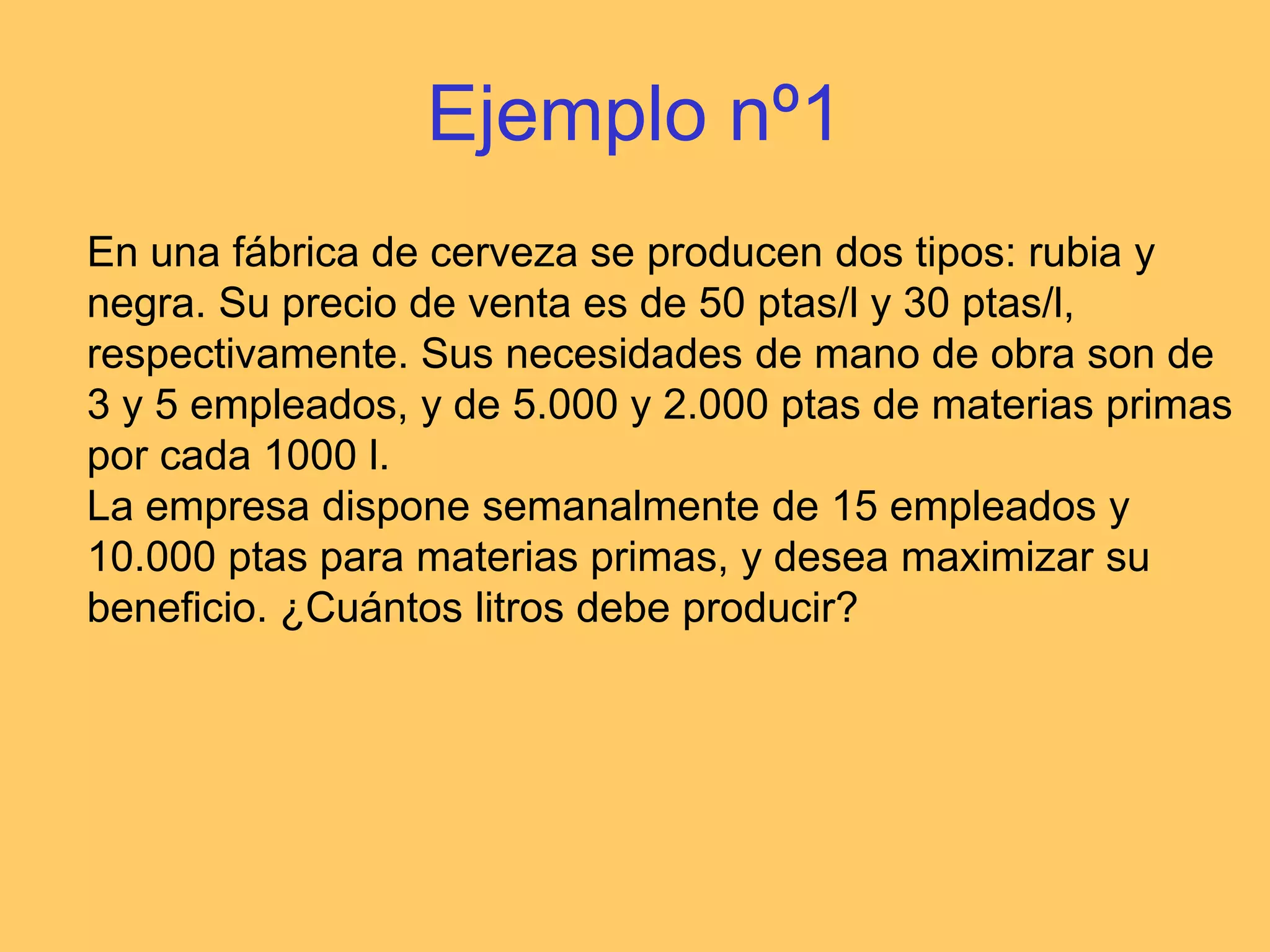 SimulaciónResoluciónDeterminar los valores de las variables de decisión de modo que la solución sea óptima (o satisfactoria) sujeta a las restriccionesPuede haber distintos algoritmos y formas de aplicarlos