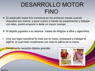 Desarrollo motriz | PDF