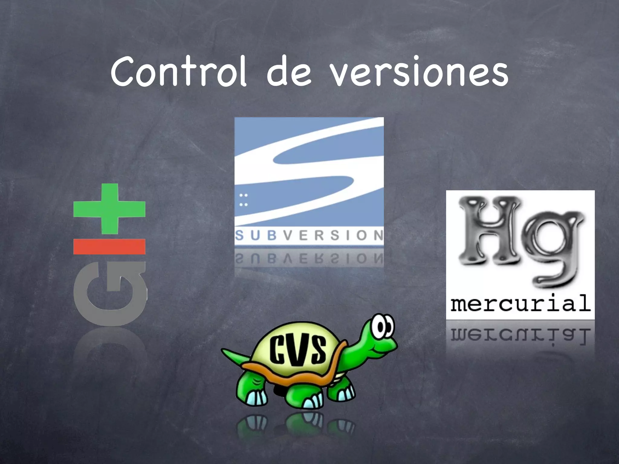 Control de versiones
 