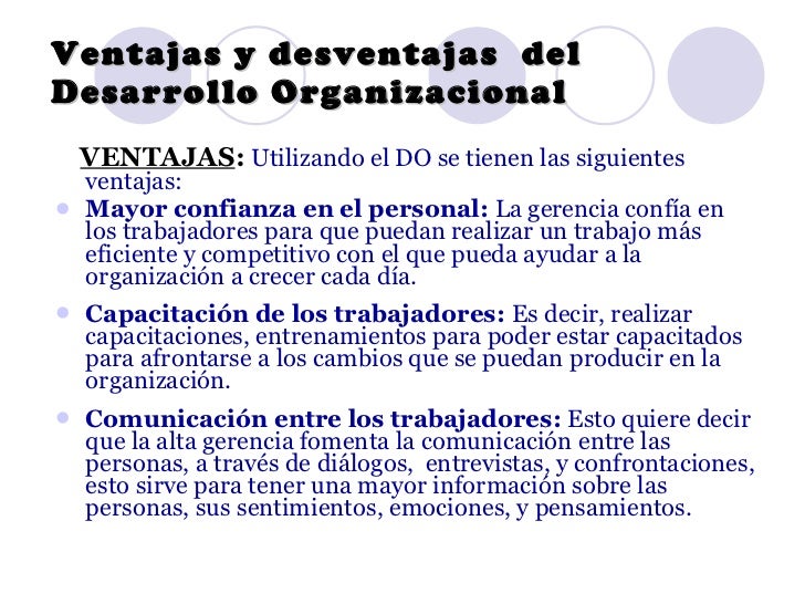 Desarrollo organiz. semana 1
