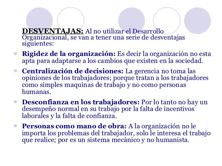 Desarrollo organiz. semana 1