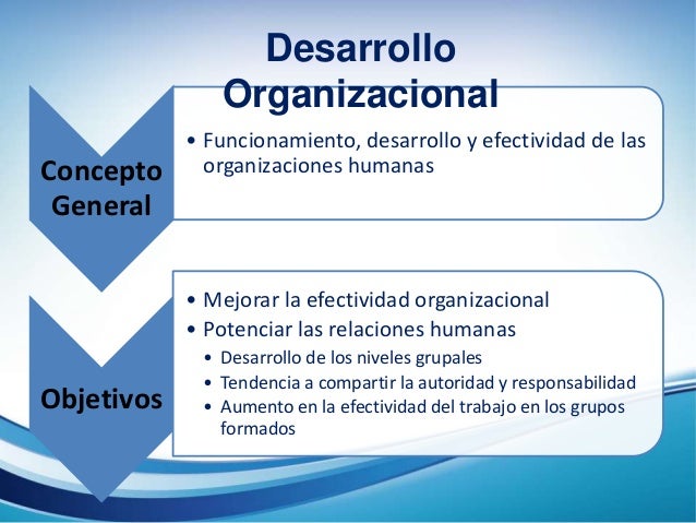 Desarrollo organizacional