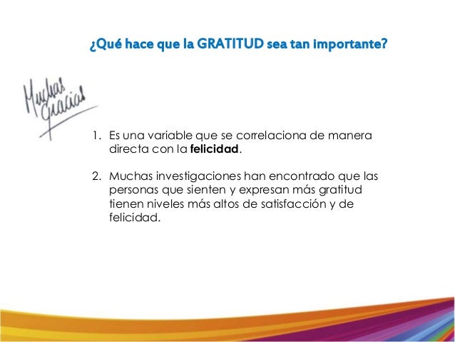 Taller Gratitud Parte 2