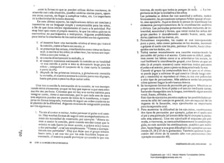 /
..ente la forma en que se pueden utilizar dichas canciones; de
acuerdo con cada situación, pueden omitirse ciertos pasos, apare­
cer otros nuevos, no llegar a cumplirse todos, etc. Lo importante
es la efectividad de la tarea docente.
En este último aspecto, las explicaciones deben ser concisas y
trasmitirse en un lenguaje simple y comprensible para los niños,
a fin de que éstos inicien rápidamente el canto o la actividad. Por
muy bien que cante el propio maestro, lo que los niños quieren es
convertirse en par~icipantes e intérpretes. Algunas posibilidades
para iniciar la enseñanza de los cantos infantiles son las siguientes:
1. 	 el maestro hace una narraci6n relativa al tema qu.:! tratará
la canción, como si fuera un cuento, o
2. 	 se presentan los versos, enseñándolos como rimas en forma
oral, o escrita si los niños ya saben leer; los versos son repe­
tidos a coro por todos, o
3. 	se enseila directamente la melodía, °
4. 	 el maestro comienza entonando la canción en su totalidad
-{) una estrofa o parte si ésta es demasiado larga para los
niños-; enseguida el conjunto de la clase canta la canción
o parte de ella.
5. 	 después de los primeros intentos, y globalmente conocida
la melodía, el maestro entona la canción junto con el grupo,
hasta que poco a poco los deja cantar solos.
Una vez conocida la entonación de la canción, se van incorpo­
rando otros elementos; ya que no hay que esperar a que esta ento­
nación sea perfecta. Creemos que no hay una norma estricta para
integrar canto, ritmo o movimiento, por lo que cada uno de estos
tres aspectos pueclen ser punto de inicio de la enseñanza, o mane­
jarse en forma integrada, tnitando de seguir un orden creciente en
el planteo de la dificultad. Algunos recursos de integración pueden
ser los siguientes:
l. 	Ya sea al cantar o recitar, todos palmean el pulso o el acen­
to. Hay muchas formas de sugerir este acompañamiento rít­
hlÍco sin necesidad de mostrarlo; por ejemplo: "Ahora va­
mos a cantar la canción, pero cuando ustedes crean que la
música es más fuerte (o tiene acento, o golpea más) vamos
a ciar palmadas", o tal vez simplemente: "Vamos a acompa­
-::31 ñarnos Con palmadas". Hay que dejar que el grupo intente
CX)
hacer esto; y así una vez que los más decididos IHlyan co­C:i
menzado, el maestro puede participar apoyando lo que nos
30 CAP. 'l.. LA MÚSICA EN LA INFANCIA
~ . .
interesa, de modo que todos se pongan de acue. J. Lo Im­
portante es dejar la iniciativa a los niños.
Las palmadas se deben dar con suavidad y soltura, nunca
bruscamente; las percusiones tampoco ceben opacar el can­
to, sino apoyarlo. Aquí es donde S.~ ponen de manifiesto los
..	 elementos perceptivomotrices de la coordinación auditiva
y rítmica. Las palmadas presentan muchas variantes de
tensidhd, sonoridad y forma, que entre tocios los nil10s ele!
grupo pueden ir descubriendo: sonid;:, hueco, seco. con
dorso ypalmas de las manos, etc.
2. Percusiones 	corporales, las cuales se van incorporando
poco a poco, tales como palmadas en Jos muslos, taconear
o golpear el suelo con los pies, palmear .;1 suelo, hacer chas­
quidos con los dedos, etc.
3. 	Todo~ cantan mentalmente una canción manteniendo la
percusi6n del pulso. o el acento. Como esto es difícil, pocle­
mos mover los labios como si se articlllaran los versos, 10
cual facilitará la coordinación grupal; etra forma es que un
niño (o el propio maestro) cante mientras todos percuten
el pulso o el acento; poco a poco va desapareciendo la voz.
Cuando el grupo ha comprendido bien lo que es el ritmo,
se puede jugar a adivinar de qué canciún (desde luego sim­
ple y conocida) se reproduce el ritmo,va sea con palmadas
u otro tipo de percusiones. Más adelalJte serán 105 propios
niños quiene5 hagan la adivinanza rítmica.
4. Se incorporan formas de percusión por grupos. Mientras un
grupo canta otro lleva el pulso o el acel1to mediante siseos,
haciendo chasquidos con la lengua, emitiendo algún sonido
vocal, frases, silbidos, etc.
Este tipo de ejercicios permite explorar las posibilidades so­
noras no sólo del cuerpo en general, sin,) en especial ele los
órganos de la fonación, cuya ejercitación es importante
para la expresión oral.
5. 	Para aumentar la dificultad de los ejercicios, combinamos
dos tipos de percusión: por ejemplo, golpe en el suelo con
el pie y una palmada (el acento debe dacio siempre la pcrcu­
sión má!i sonora). Una vez ejercitadO el esqucma pie-pal­
mada, o viceversa, se canta simultáneamente la canción ele­
gida;en este sentido las combinacione:; posibles son mClIti­
pIes, hasta llegar a una gran dificultad (ver ejemplos en can­
ciones 23,24 Y25 de la grabación). También aparece la per­
cusión del ritmo de la canción sólo con percusiones (ver
ejemplo en canción 40).
ENSEÑANZA DE LAS CANCIONES 31
Digitalizado por: I.S.C. Hèctor Alberto Turrubiartes Cerino
hturrubiartes@beceneslp.edu.mx
 