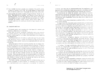( 

l "Il'Ur,I', 1!1,lLI/I")1-1
(
lt 1.0::3 cuentos también pllt~dell s~![ c;:mtaelos. Se plledl~ poner
IlH'lsica a Gllell105 cOlloe i: ~os Se Plll:de adDplf1f el argulnel1to
de un cueilto ¡:¡ eslrucllHél:: 11 11 ISlcales eJe callciolles C0I10Clc!;iS
9. 	Los CllenlilS se pueden inventar. Según Cololller. nodall ell su
libro "Grar:lática de la {an(asia" nos ofrece un buen reporloflo
de esta lécnica. A lléwés ele pregllnta!} a los nii'los, se escogen
dos palabras al azar y (] pallir de ellas se comielllél un Cllelltu
También se pl/eefen eOfllilr Cllelll!l~, enlle vados Ilirlos, rl~lo
III¿lIHfo caclélllllo l)1 Cllí)lltl P'H dilllrl(" I() hay;l dCFHJu 1)11;1)111
¡la/lelO.
EL CUENTO MOTon
El cuento ¡!lolor, es In ,IP0rlilc/('lIl ,1 los tipOS ¡JI~ cllCfltns qlf~
11101811105 [l18SelltaloS en f~~¡If! litllt)
Este lipa ce cuorlln, poc!efllos claSlrlCélllo COIIIU 'I"él V¡I¡¡ill.l,:,
((:1 C1ICl1l0 (;(1111;110 JI (/t~1 t:1It'?I1I(llt'~p/e~!;el1l¡IIlo, J)lltlllillll(]S ,1,'11,)
111111':1110 cuenlo ¡ligado, cun Ilna~ I:mac!erislicas y llJ)US nlllelll/r;:;
IIHI}' especilic::Js.
FtI/1d<1IlHm;1lltItJlHI::; '~'I ¡ffl;] 1;1 ,:Xplll:<lI:ÍI)ll qlll~ 11,1 r1l1"'1:1'lllllll
,1 l'sk ólP,lI!;ll!U, V¡HI1U:; d tlilldl lit! jll:;tilicm Itllele'Jélllcld qlle I(¡~j
cl.lell!o~ moto/es plledell tl~llt~r enlil elapa ellucalivél e/l qllG nus
I;I;lllranos.
Sahelllos qle 1,1 il¡(¡:llleli.!, la pleesculélridad, es IHlil et<lpa dUIl
ele el niño del roe! w 11/ la !JI élll ClerVILI fi~Ica al 1I10vel ~je COlllIC/1/;¡
premio a explcxar 311 111 11 Hlo !HÓXllll0 y '~II cuanto llene la <.lIll()Io,
¡!liél funcional slIricicmte, se élbre r,alllill() a la explol ,,1(:i01 y COIlO
cimiento delllllnclo extelior qU(~ le lodea. Esto lo COllsi~JI/e <JI él
(:I;IS n SIl célpil~iclj)cI fllolurél. r'ln es ¡;idl vel dllr8flle ¡¡1ilc!l() (Ielll
¡JI) él Ull 1li¡"'lo ¡fe es 1;:15 edades sel I! ,Hlo 1211 111m sillé) pros tal H In
¡ltc~nción Esta pecuHaridélCf en el cOlnporlíJll1ien!o lln traído eje
cabeza él los sstellléls educiJtivos tradicionales, que km prelel¡
dido limitar e i!lehlso Illtllhil la Ileceslc!;:¡cl de COfl()(;cr el [mllll lo
propio y exterior a Iravé~ clelll1ovlIlllelllo.
f10r estas razones, pensarnos que los cOllocill1l81¡IOS qtlo se
fjl/ieréln Ir811Sflllir en esl;¡s edades, S8 Ilehe!Íé1f1 1,;ILl;r respetilll
,JI) '1 ¡:lprovedl'll(!n C!~;I;I C;-IP;IC:H!;HI '/ 1]{~(:esld,lil ,I,? '::<pI0:;lnll
~
Ul
.::..
Intfl1dl<f ¡.'.)r! 	 1:
COI pOI ¡JI, qlle Inús qlle un condlcíollallle pi;lréj la ellseñanzél, que
e~colllo se ha entendido hasta hace muy poco, se debe conver­
lir 8111111 InSlnllnel110 hada la educación inteQral del individuo.
Celllralldollos en lorJas las razones que iustilicnll la impor­
lanCla ele los cuelllos ellla primera etapa educaliva c!elllÍ/-m, pa­
saremos a funclarllentar por qué el cuelo molor reúne ladas las
condiCiones para englobarlo Cor110 11l1a allerllaliva válida ele en­
jugnndo.
lJ CI81110 l11olor lleva ¡n¡lerente lu cualillucJ lúdic,l, ~1I1 IOllllé'IlI
Vil en es!¡:¡:, edades.
t1llle90 retine los requisllos para cOflsiJClarlo un Irlslrlllm;f1lo
pll1l1ordii11 pora la educación de los IIIÓ::; pCCjlICJ1l)S, :jÍl~llllll t:) qlli,
:,':P,1I110!; lid" ¡jI lo:; ni ¡jeliv(}!; que plf1lelldt~III():j C:((II(;<l1 '1 :,(! :;I!p<
dC!;,llrollar la aclividad Illelictl Ilacia esos COldelliuos ;1 desarlo
lIal Es cJeclI, 110 lugar por ¡uqar; sino jllgélr pé.ra edllcar. ill1
1>1IL;J 1111 C1)fIIPI()!l1i:;;o 11111)' din::(.lo lid prDle!"lr COI) ilJ!; C')!l!l!1I1
lIo!; qlle se <¡Ilieran eflsel1ar y con los 1I1slrul;lclllos Icl8dles p;Hél
eslaeI1Sel'¡,:lJ)Zél El juego es el t1IÓS valioso illstllllllento ed¡lr:élli
vO 	L~il ~sl;) etnr)<:Í, pero larnl)lén pells¡JlfloS CI'I~ ¡;-¡y qIC ~:;abc;r por
qlJf:J. cuando y CÓI110 lIsarlo.
, 1:01 llillll¡h:it'H1 , Il!COHE,IIHI~¡ ¡¡1~llIIlil:; CIlI1!:(;IlC!()IH~~; ~)lllll(; 1<1
1"llllB tcl/lt;I¡1 del j1ll3'dO Gil eslas üdades, IOll1adas del liJlO ",J(JOfjU
' desarrollo Infantil" de Malle Garaigoldubil, que
,1 ()X¡lft!Sélr fnejo!' lo que sentimos. Estils COI H;S !lél!1 ~;ido
1()¡;{HIj(j,IS é1 su Vf~L de la OpilllÓll de varios '-11 llores leliolllbrado,,'
• Cllélleélll "el ¡liego cOlllfllJlJ','e él des<IIolidl el espil ¡tu CUIlS'
IIIH:IIVO, 1,1 illla~IIr1C1CiÓI1 y la capacidad de sislellliJlililr,
lleVé] al1laba¡o sin el clJalno habría 111 c:erJci~1 ¡Ji <Irte"
(Je lus /lIuyos I/Ifal1ll/es)
• Calve)' "ell1lovill1ienlo y las CtlllliJlalile:;¡ :;e¡l:;('JC1()11C~; (jllc:) In
dcolllpalléln SOl) los plimeros leClllSOS eJe lJlI jUcSJo que el 1¿IClal1­
te pueeJe aplovecllar por si solo elUf31lte el periocJo ell el ql18 '(fa
deSClll)1 leneJo su c<:lpacidaeJ pora conll ol;:¡r su~ propios fI
1(1S" ([lllIeqo
• I/elzer "los Illr10S pequer10s flllH::str élll 8spel:ldl il1 t ¡:JIl t
1,,15 lare¡:¡s e/¡(ocnc!as como JlIegos y unél Glcuenle COIII¡JICllSIÓll
y dl:;posl~Ión para rendir. En el luego In LClpa,:iclad eje í.'llcilCi(:)fl '/
'lIpmnf!;1 sr) ,11 nnlitl el (tohlc" (r:lI¡¡e~J(J )' lus ¡U,jl
Digitalizado por: I.S.C. Hèctor Alberto Turrubiartes Cerino
hturrubiartes@beceneslp.edu.mx
 