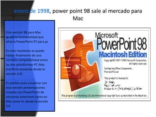 Desarrollo power point | PPT