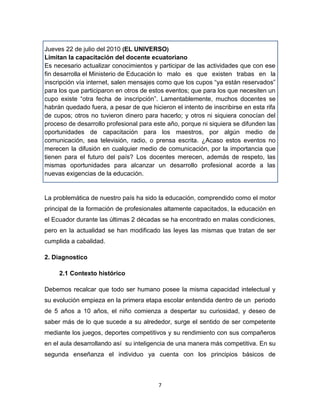 Desarrollo Profesional ensayo