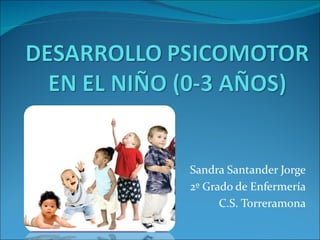 Sandra Santander Jorge
2º Grado de Enfermería
      C.S. Torreramona
 