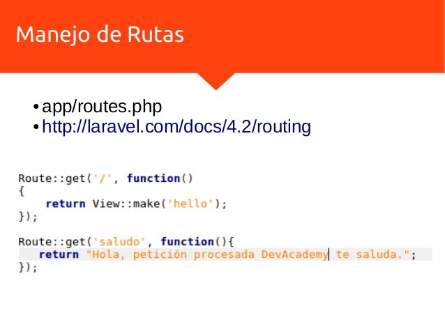 Desarrollo rápido de apps web con laravel - DevAcademy