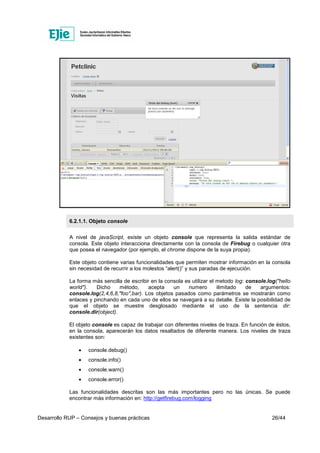 UDA-Desarrollo RUP. Consejos y buenas prácticas | PDF