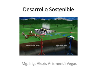 Desarrollo Sostenible Mg. Ing. Alexis Arismendi Vegas 