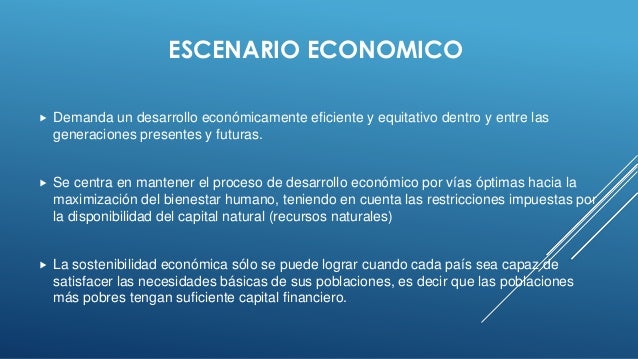 Desarrollo sustentable