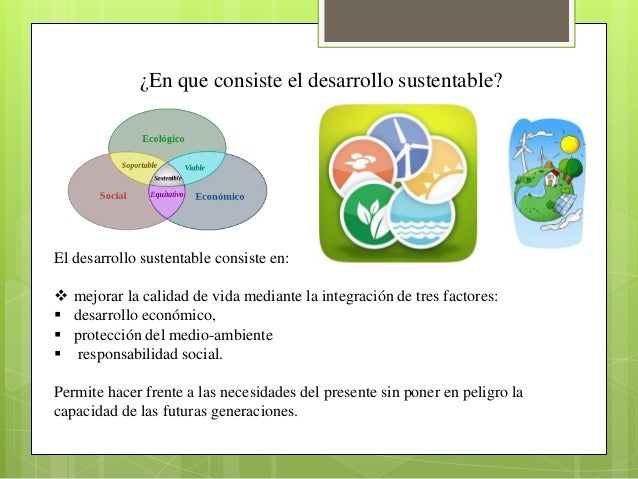 Desarrollo sustentable