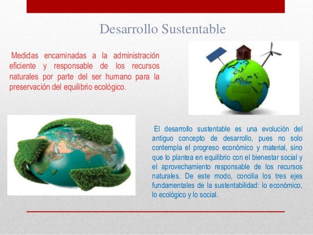 Desarrollo sustentable