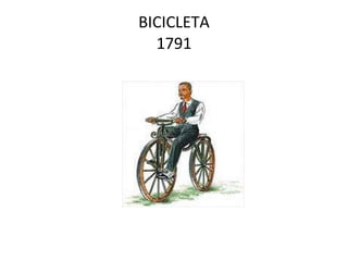 BICICLETA 1791 