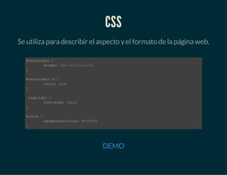Desarrollo web Front End | PDF