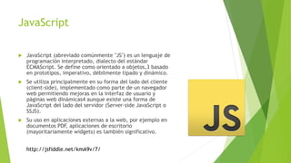 Introduccion al Desarrollo web - slides | PPTX