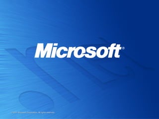 © 2001 Microsoft Corporation. All rights reserved. 
