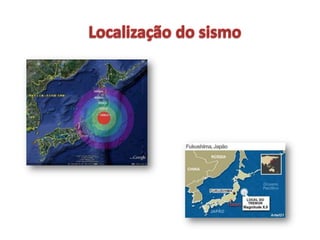 Localização do sismo