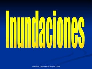 Inundaciones 