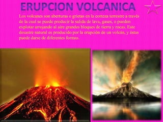 Desastres naturales | PPTX