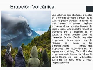 Comprendiendo Desastres Naturales y Medioambientales: Causas y ...