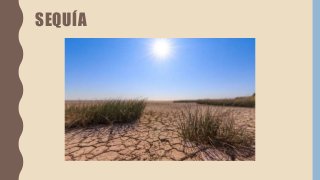 SEQUÍA
 