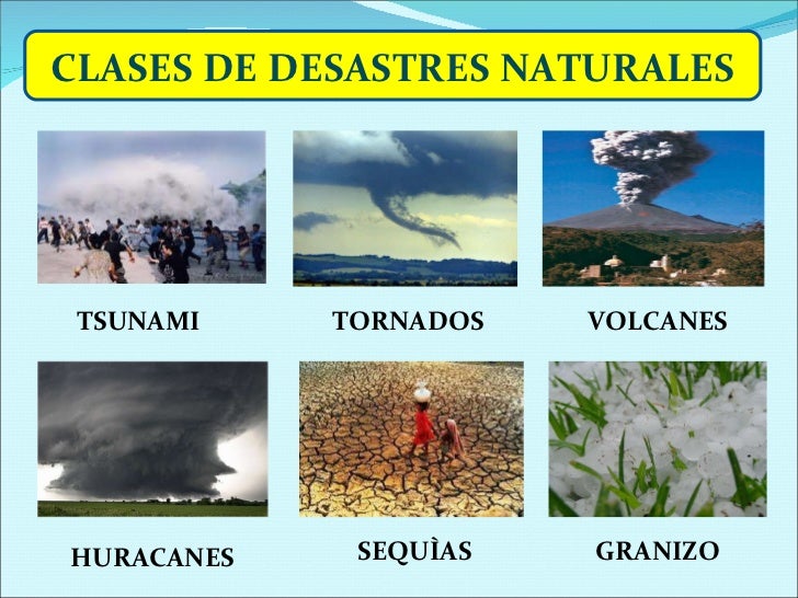 Desastres Naturales