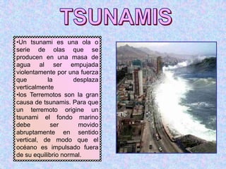 Desastres Meteorológicos: huracanes, tifones, ciclones, granizos, tornados, sequías, nevadas, cambios repentinos de clima hacia el frío o calor excesivo. 