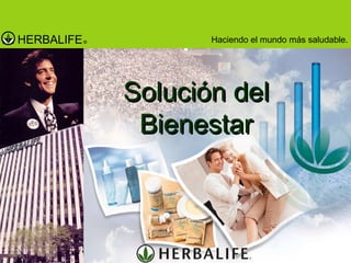Solución del Bienestar Haciendo el mundo más saludable. HERBALIFE R 