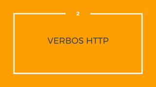 VERBOS HTTP
2
 