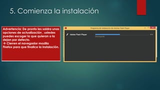 Descargar e instalar Adobe Flash Player | PPTX