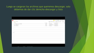 Descargar programas mediante mega y mediafire | PPTX