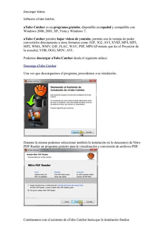 Descargar videos