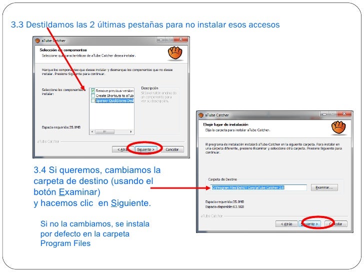 Descargarvideosconatubecatcher virtualeduca