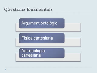 Qüestions fonamentals  