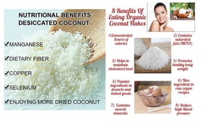 Desccicated coconut : Project Feasibility