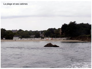 La plage et ses cabines
