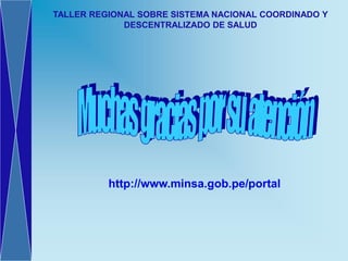 Descentralizacion general DE LA SALUD | PDF