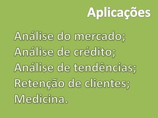Descoberta de CONHECIMENTO em base de dados