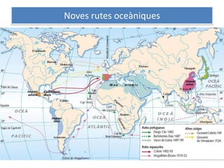 Noves rutes oceàniques
 