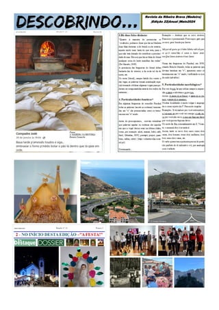 Revista da Ribeira Brava (Madeira)
|Edição 22|Anual |Maio2024
 
