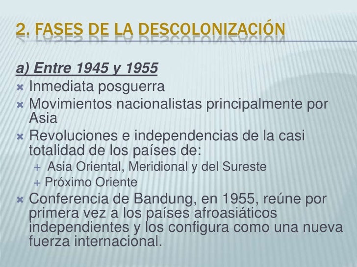 Descolonización