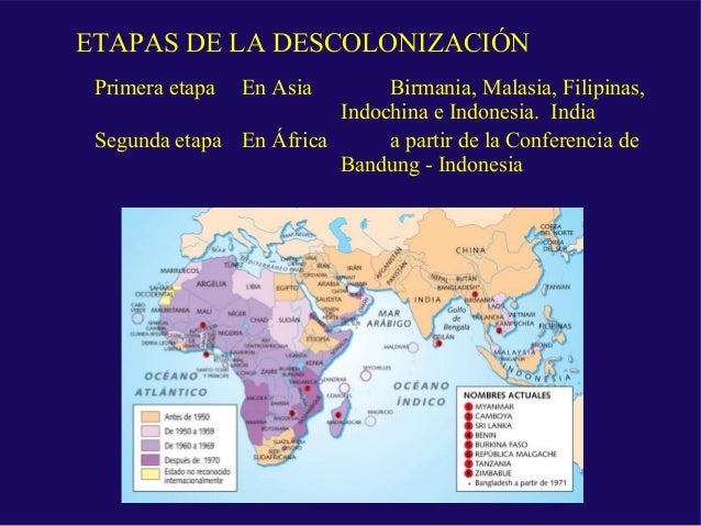 Descolonización de Asia y África