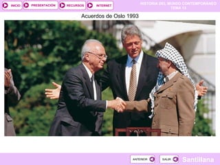 Acuerdos de Oslo 1993 
