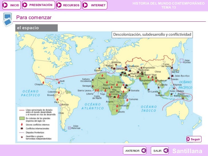 Descolonización y tercer mundo