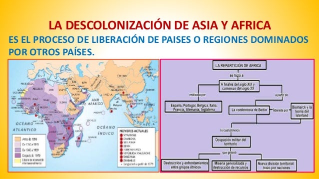 Descolonizacion de asia y africa